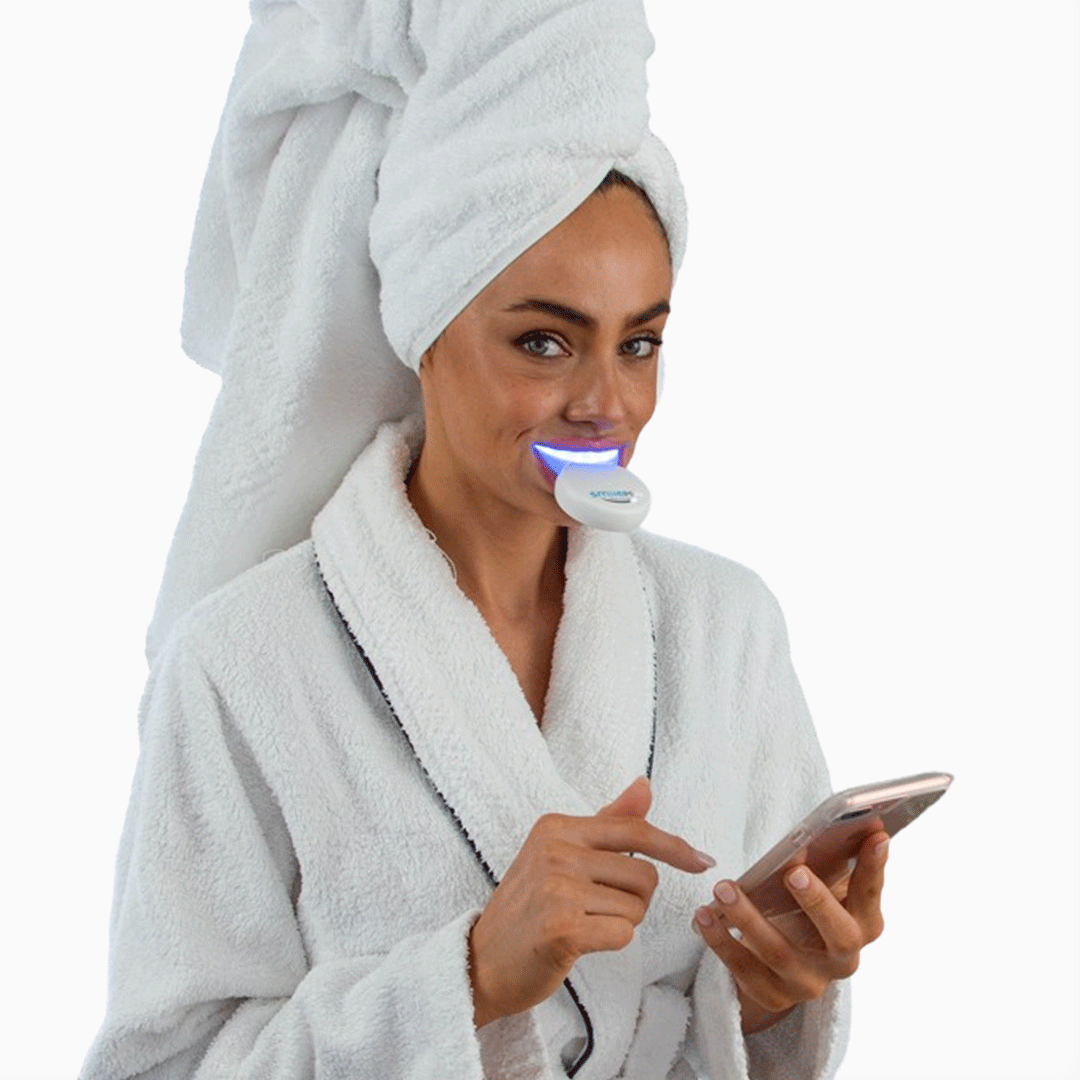 Simple teeth whitening to remove stains, cost effective.